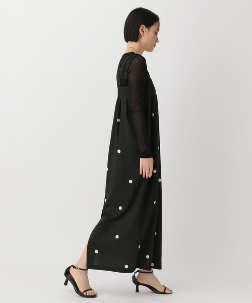 vaqutaux voyageアッパッパコクーンキャミワンピースノアール vaqutaux voyageアッパッパコクーンキャミワンピースノアール A