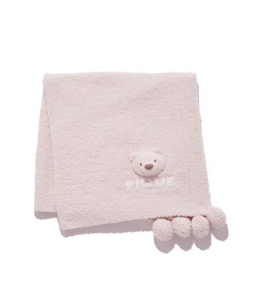 gelato pique（ジェラートピケ）の「【ラッピング済み】【BABY】パウダーベアブランケット＆スタイSET（ベビーギフト・キッズ・ベージュ/ピンク/ブルー・FREE）」の8枚目の写真