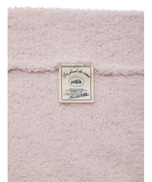 gelato pique（ジェラートピケ）の「【ラッピング済み】【BABY】パウダーベアブランケット＆スタイSET（ベビーギフト・キッズ・ベージュ/ピンク/ブルー・FREE）」の5枚目の写真