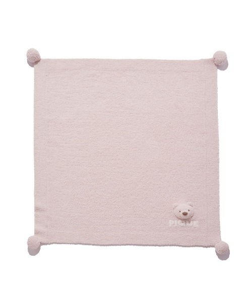 gelato pique（ジェラートピケ）の「【ラッピング済み】【BABY】パウダーベアブランケット＆スタイSET（ベビーギフト・キッズ・ベージュ/ピンク/ブルー・FREE）」の17枚目の写真