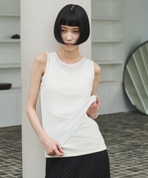 AIC. | リブタンク/シアーアメスリタンクアンサンブル(タンクトップ)