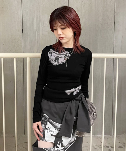 セール】【OPEN YY / オープンワイワイ】カットソー（Tシャツ