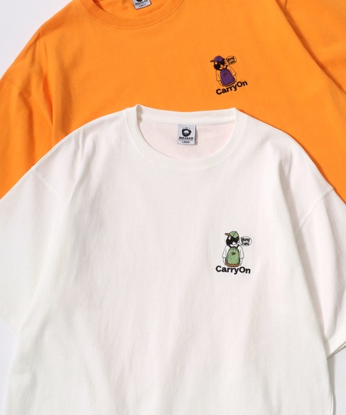 セール】Beard Man Embroidery SS Tee/オーバーサイズ 接触冷感