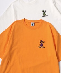 Beard Man Embroidery SS Tee/オーバーサイズ 接触冷感 ヒゲオジサン ワンポイント刺繍 半袖Tシャツ/レディース メンズ