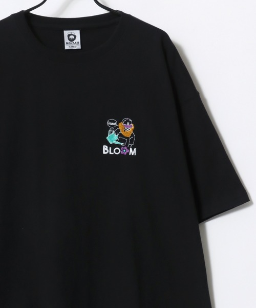 セール】Beard Man Embroidery SS Tee/オーバーサイズ 接触冷感