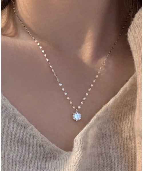 LAUTRE COTE（ロウトレコウト）の「ジルコニアペンダントネックレス（ネックレス・レディース・シルバー/ゴールド・FREE）」の5枚目の写真