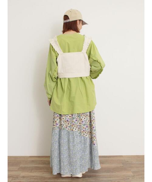 Samansa Mos2（サマンサ モスモス）の「【消臭効果】お花刺繍キャップ（ハット・レディース・ベージュ/ネイビー・F）」の17枚目の写真