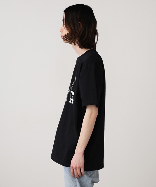 ROOPTOKYO(ループトウキョウ)の「背比べファミリーT(adult) 半袖Tシャツ 秋物 秋服 2026年秋冬(Tシャツ/カットソー・レディース・ブラック/ホワイト・XL/L/M)」の9枚目の写真