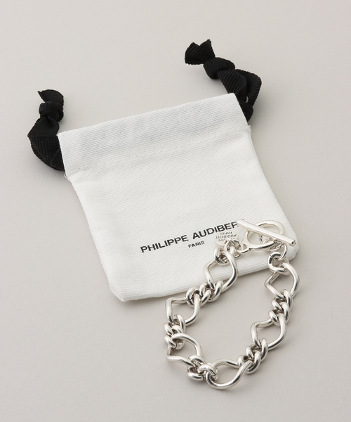 IENA（イエナ）の「PHILIPPE AUDIBERT/フィリップ・オーディベール BRACELET ブレスレット BRS6550（ブレスレット・レディース・シルバー・FREE）」の4枚目の写真
