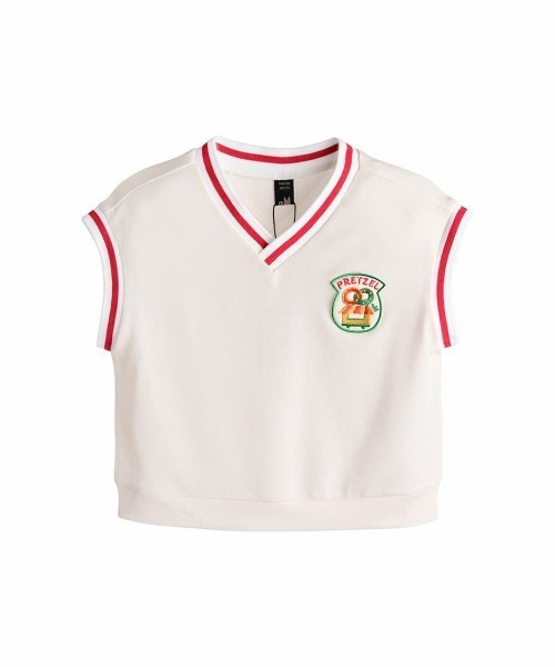 moimoln（モイモルン）の「【セットアップ】プレッツェルノースリーブ・&スカート（Tシャツ/カットソー・キッズ・グリーン・100cm/110cm/120cm/130cm/140cm）」の2枚目の写真