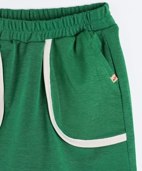 moimoln（モイモルン）の「【セットアップ】プレッツェルノースリーブ・&スカート（Tシャツ/カットソー・キッズ・グリーン・100cm/110cm/120cm/130cm/140cm）」の7枚目の写真