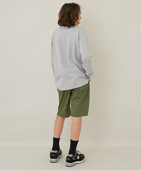 GLAZOS(グラソス)の「【大人向けサイズあり】綿ポリストレッチツイル・アクティブハーフパンツ(その他パンツ・キッズ・ベージュ/ブラック/ブルー/カーキ・LL/L/M/S)」の11枚目の写真