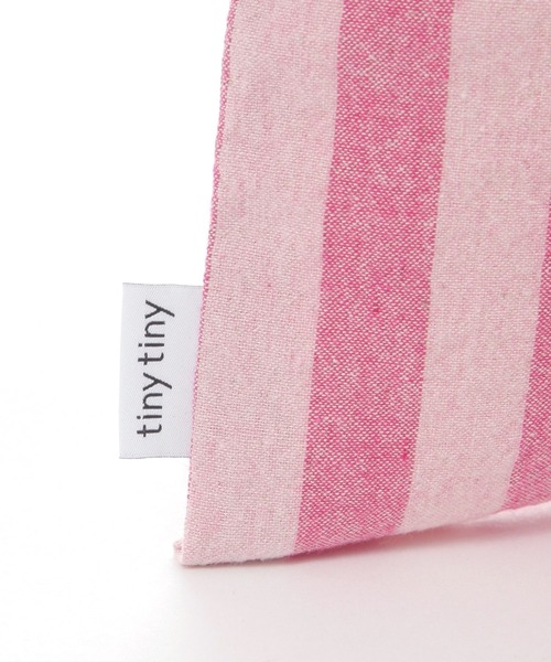 tiny tiny（ティニーティニー）の「刺繍ロゴトートバッグ[tiny tiny(ティニーティニー)]（トートバッグ・レディース・ブルー/ピンク・0）」の16枚目の写真