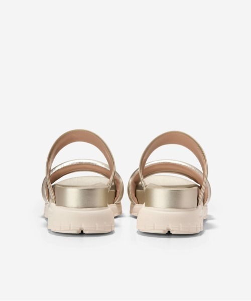 COLE HAAN(コールハーン)の「ゼログランド ダブルバンド スライド サンダル womens(サンダル・レディース・ゴールド・5.5/6/6.5/7/7.5/8/5/8.5)」の6枚目の写真