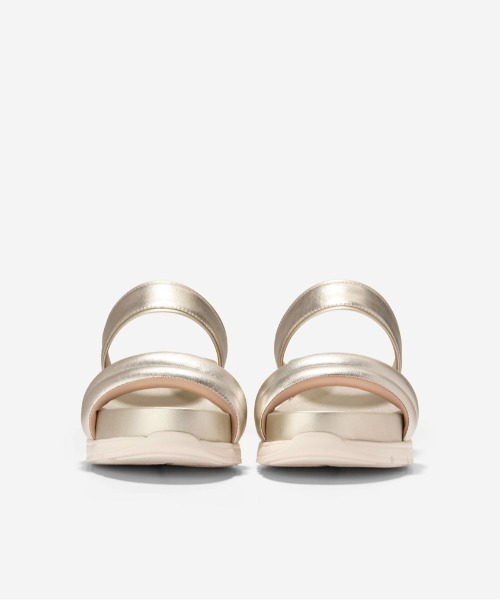 COLE HAAN(コールハーン)の「ゼログランド ダブルバンド スライド サンダル womens(サンダル・レディース・ゴールド・5.5/6/6.5/7/7.5/8/5/8.5)」の5枚目の写真