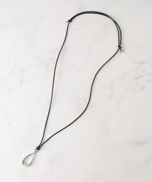 UNTITLED（アンタイトル）の「グラストップネックレス（ネックレス・レディース・シルバー/ゴールド・99）」の8枚目の写真