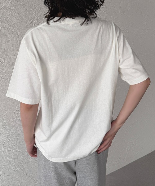 apres jour mignon(アプレジュールミニョン)の「アソートプリントT【ZOZOTOWN限定アイテム】(Tシャツ/カットソー・レディース・ホワイト系その他/ホワイト系その他3/ブラック/オフホワイト/ホワイト系その他4/ホワイト系その他2/ブラック系その他・フリー/X-LARGE)」の12枚目の写真