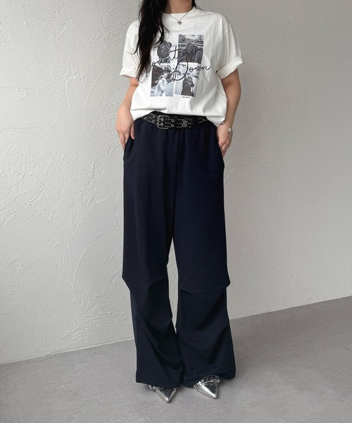 apres jour mignon(アプレジュールミニョン)の「アソートプリントT【ZOZOTOWN限定アイテム】(Tシャツ/カットソー・レディース・ホワイト系その他/ホワイト系その他3/ブラック/オフホワイト/ホワイト系その他4/ホワイト系その他2/ブラック系その他・フリー/X-LARGE)」の15枚目の写真
