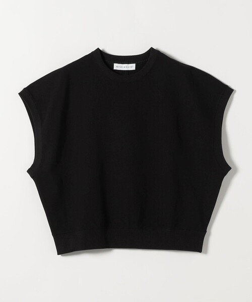 quaranciel(カランシエル)の「〈洗濯機可能〉ライト ポンチ コンパクト フレンチスリーブ TEE(Tシャツ/カットソー・レディース・ライトグレー/オフホワイト/カーキ・ONE SIZE)」の10枚目の写真