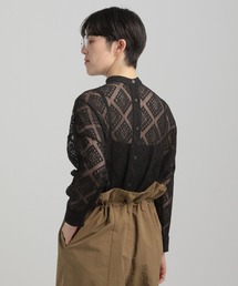 レース2WAYシャツ