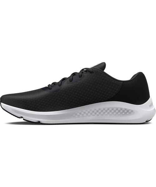 UNDER ARMOUR（アンダーアーマー）の「UAチャージド パスート3（ランニング/メンズ）（スニーカー・メンズ・ブラック・27.0cm/26.0cm/25.5cm/27.5cm/29.0cm/28.0cm/26.5cm/28.5cm/30.0cm/25.0cm）」の5枚目の写真