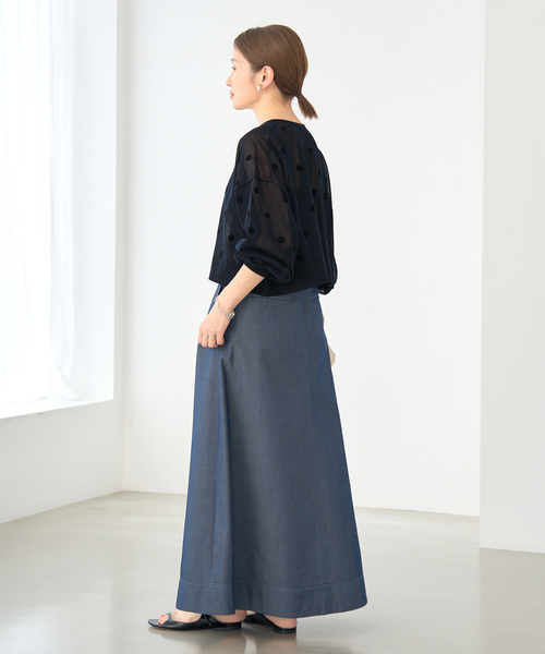 IENA（イエナ）の「《追加》FILMY ドット カーディガン（カーディガン