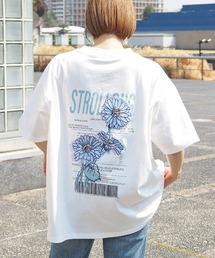 カラフルフラワーBIGTシャツ
