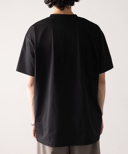 TRUSS(トラス)の「吸汗速乾! UVカット!【TRUSS】コットンライク ドライTシャツ リサイクルポリ50% ジム フィットネス ゴルフ CLD-923(Tシャツ/カットソー・メンズ・ネイビー/ホワイト/ブラック・XL/L/M/S/XXL)」の9枚目の写真
