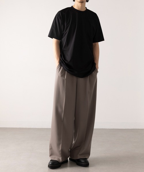 TRUSS(トラス)の「吸汗速乾! UVカット!【TRUSS】コットンライク ドライTシャツ リサイクルポリ50% ジム フィットネス ゴルフ CLD-923(Tシャツ/カットソー・メンズ・ネイビー/ホワイト/ブラック・XL/L/M/S/XXL)」の11枚目の写真