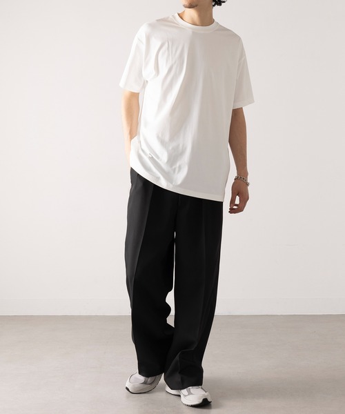 TRUSS(トラス)の「吸汗速乾! UVカット!【TRUSS】コットンライク ドライTシャツ リサイクルポリ50% ジム フィットネス ゴルフ CLD-923(Tシャツ/カットソー・メンズ・ネイビー/ホワイト/ブラック・XL/L/M/S/XXL)」の20枚目の写真
