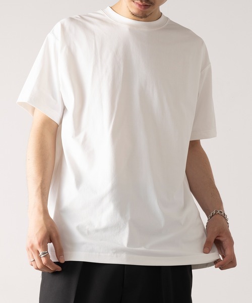 TRUSS(トラス)の「吸汗速乾! UVカット!【TRUSS】コットンライク ドライTシャツ リサイクルポリ50% ジム フィットネス ゴルフ CLD-923(Tシャツ/カットソー・メンズ・ネイビー/ホワイト/ブラック・XL/L/M/S/XXL)」の18枚目の写真