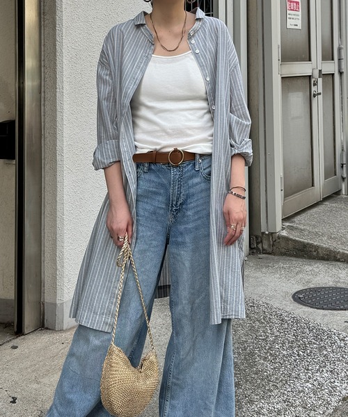 LBC（エルビーシー）の「リネン混3WAYワンピース（ワンピース・レディース・ブルー/ダークネイビー/ベージュ・M/L）」の2枚目の写真