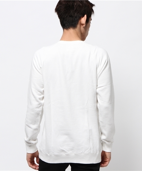 SHIPS JET BLUE（シップスジェットブルー）の「SHIPS JET BLUE(シップス ジェットブルー): ヴィンテージ加工 【ミッキー】スウェット（スウェット・メンズ・オフホワイト/グレー/ブラック/ライトブルー・MEDIUM/SMALL/LARGE）」の5枚目の写真