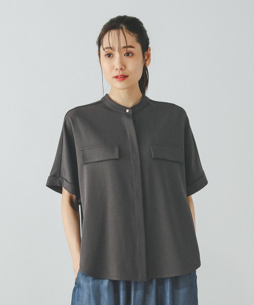 お客ページ セール】リラックススマートSET UPシャツ長袖/286257（シャツ/ブラウス