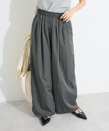 CRAFT STANDARD BOUTIQUE | コクーンカラーナイロンパンツ(その他パンツ)