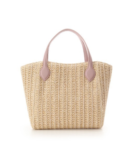 上質美品【Samantha Thavasa】ラビットファー❤おリボンカゴバッグ❤