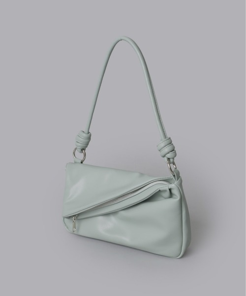 Olu.(オルドット)の「フラップデザインハンドバッグ(ハンドバッグ・レディース・アイボリー/シルバー/ミント/ピンク・FREE)」の15枚目の写真