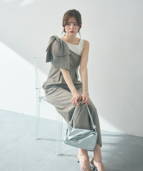 Olu.(オルドット)の「フラップデザインハンドバッグ(ハンドバッグ・レディース・アイボリー/シルバー/ミント/ピンク・FREE)」の9枚目の写真