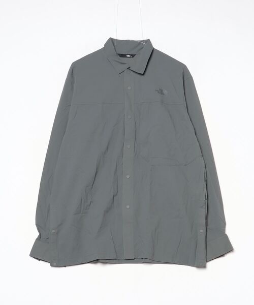 THE NORTH FACE（ザノースフェイス）の「ザ ノース フェイス THE NORTH FACE Hikers Shirt_ハイカーズシャツ（シャツ/ブラウス・メンズ・グレー/グレー系その他/ベージュ・L/LL/M）」の3枚目の写真