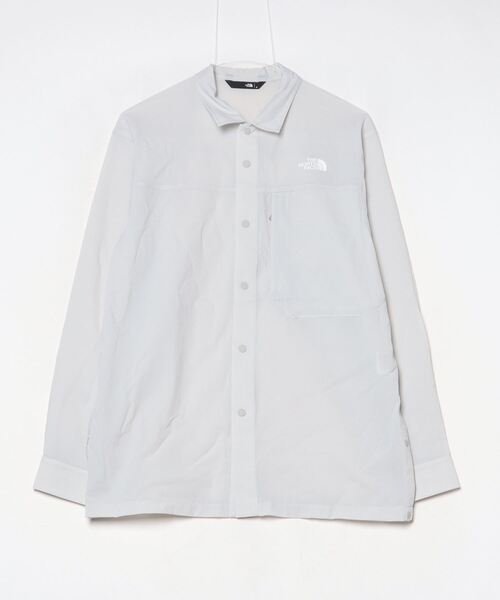 THE NORTH FACE（ザノースフェイス）の「ザ ノース フェイス THE NORTH FACE Hikers Shirt_ハイカーズシャツ（シャツ/ブラウス・メンズ・グレー/グレー系その他/ベージュ・L/LL/M）」の2枚目の写真