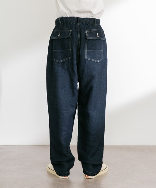 【新品未使用】ジャーナルスタンダード・ベイカーパンツ・ファティーグ・東野デニム 東野デニム × JOURNAL STANDARD / BACK SATIN BAKER（カーゴ