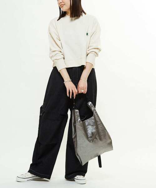 2WAY METALLIC SHOPPING TOTE BAG（トートバッグ）｜CONVERSE