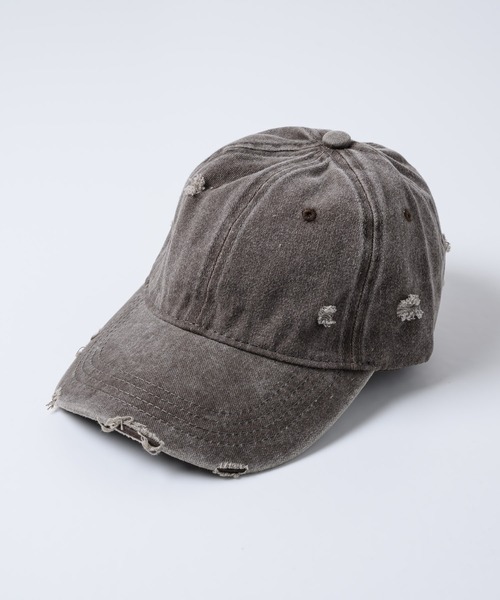 17HR（セブンティーンアワーズ）の「【ユニセックス】ヴィンテージライクキャップ（キャップ・レディース・ブラウン/グリーン系カモフラージュ/ブラック/グレー系カモフラージュ・FREE）」の21枚目の写真