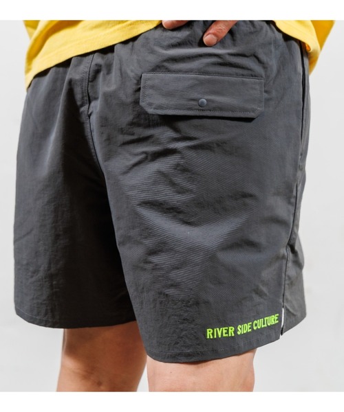 RIVER SIDE CULTURE(リバーサイドカルチャー)の「RIVER SIDE CULTURE/RSC STYLE 水陸両用ショートパンツ (M4)(その他パンツ・メンズ・ブラウン/グリーン/パープル/オレンジ/サックスブルー/チャコールグレー/イエロー/カーキ/ベージュ/ブラック/ネイビー・MEDIUM/LARGE/X-LARGE/FREE)」の12枚目の写真