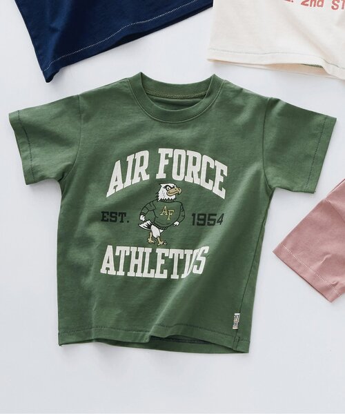 F.O.KIDS(エフオーキッズ)の「【ジュニア対応】GOOD OLD USA 5柄Tシャツ(Tシャツ/カットソー・キッズ・グレー/カーキ/キナリ/ネイビー/ピンク・80/90/100/110/120/130/140)」の4枚目の写真