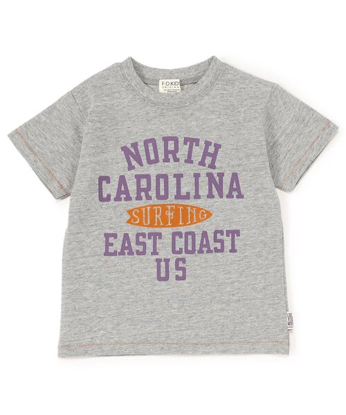 F.O.KIDS(エフオーキッズ)の「【ジュニア対応】GOOD OLD USA 5柄Tシャツ(Tシャツ/カットソー・キッズ・グレー/カーキ/キナリ/ネイビー/ピンク・80/90/100/110/120/130/140)」の6枚目の写真