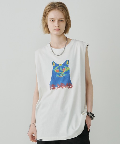 AIVER(アイバー)の「AIVER サーモC N/S TEE(Tシャツ/カットソー・メンズ・チャコールグレー/アッシュグレー/ブラック/ホワイト・SMALL/MEDIUM/LARGE)」の5枚目の写真