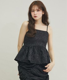 BPNブラックピースナウ ゴシックレースキャミソール フリルリボンデザイン新品 u-16978-00_large.jpg?v=1750132372