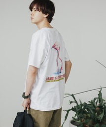 ROOPTOKYO | KHAKI JUNGLE/カーキ ジャングル PRINTED CREW TEE Tシャツ 半袖(Tシャツ/カットソー)
