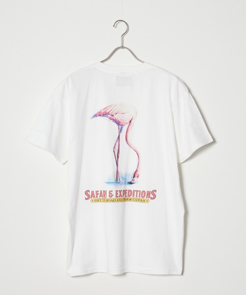 ROOPTOKYO（ループトウキョウ）の「KHAKI JUNGLE/カーキ ジャングル PRINTED CREW TEE Tシャツ 半袖（Tシャツ/カットソー・メンズ・ホワイト/ブラック・XL/L/M）」の12枚目の写真